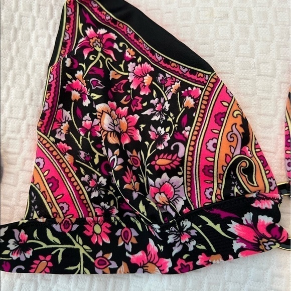 Victoria Secret Floral Bikini Top Size M - Picture 5 of 14